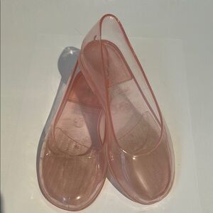 Gap Pink Jelly Flats (size 12)
